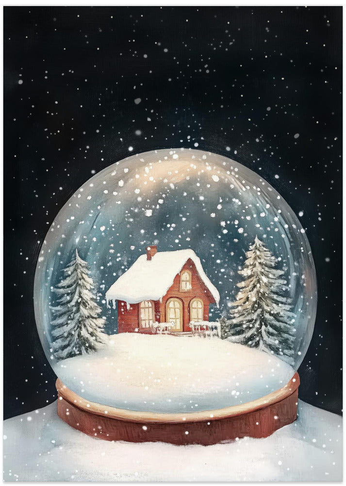 Snow Town Globe