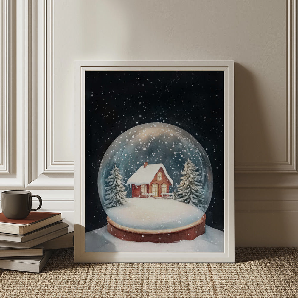 Snow Town Globe
