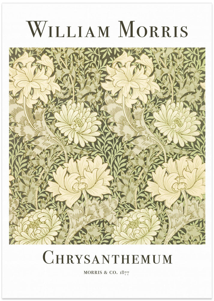 William Morris Chrysanthemum