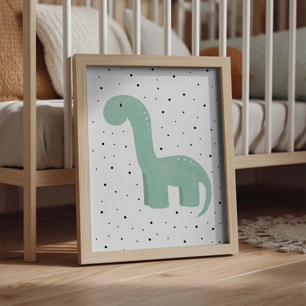 Dinosaur and Dots