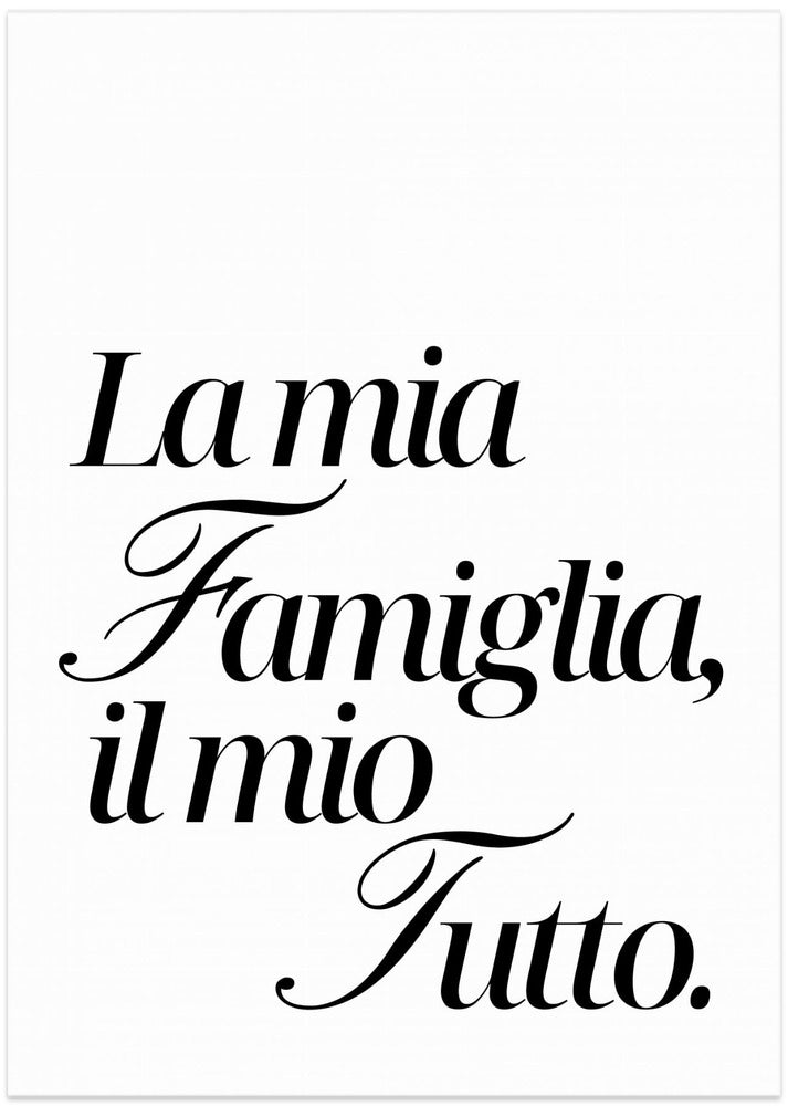 La Mia Famiglia Black
