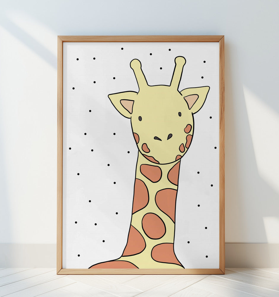 Giraffe and Dots