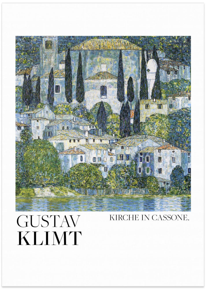 Gustav Klimt Kirche In Cassone