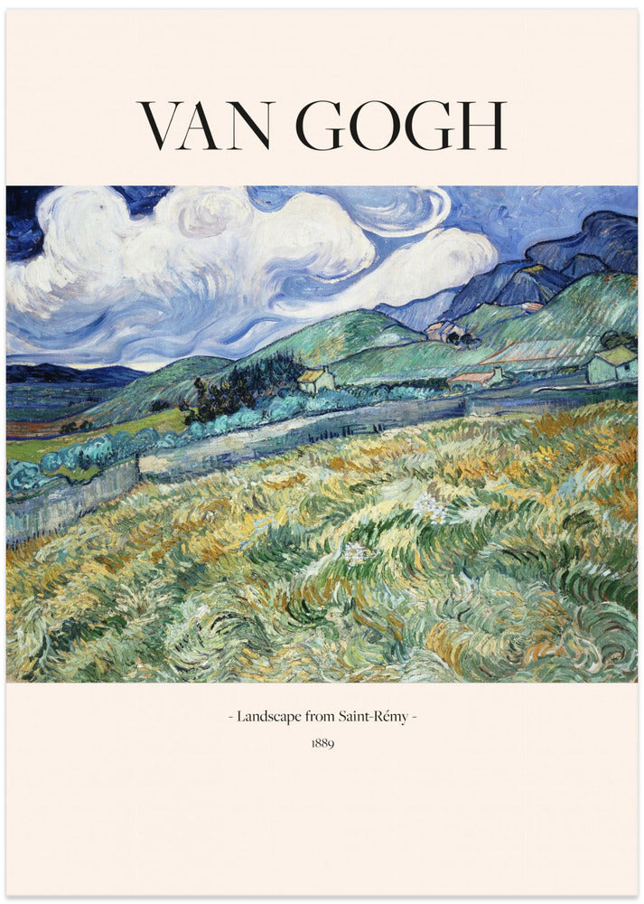 Van Gogh Landscape From Saint Rémy