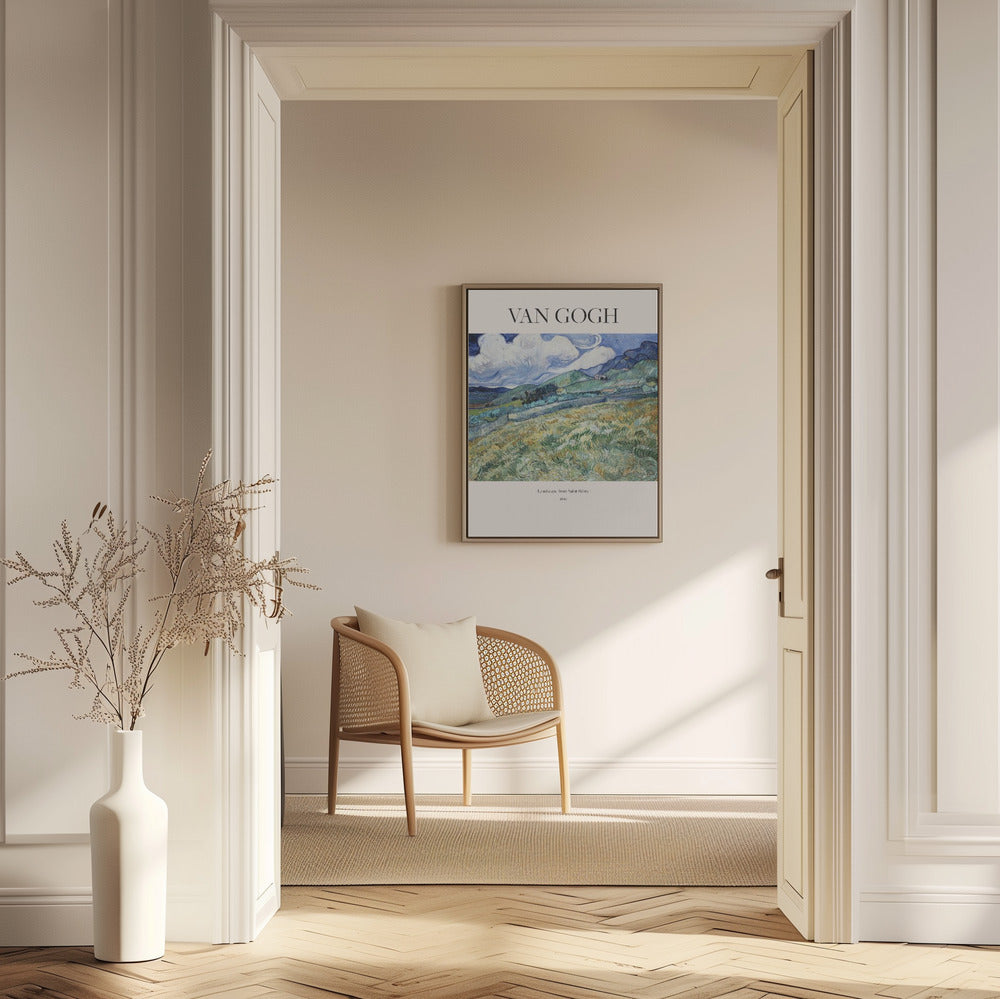 Van Gogh Landscape From Saint Rémy