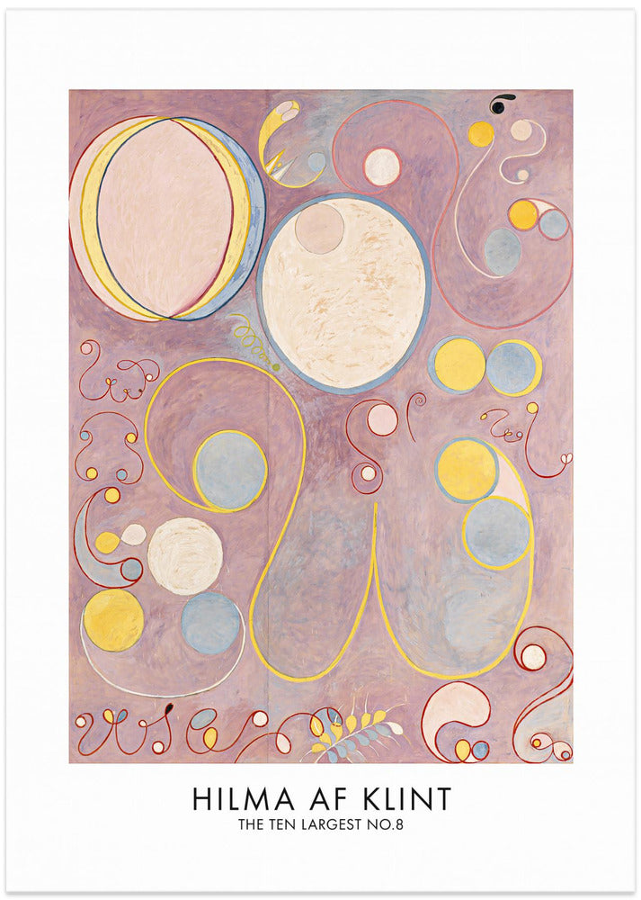 Hilma af Klint Celestial Whirls no8