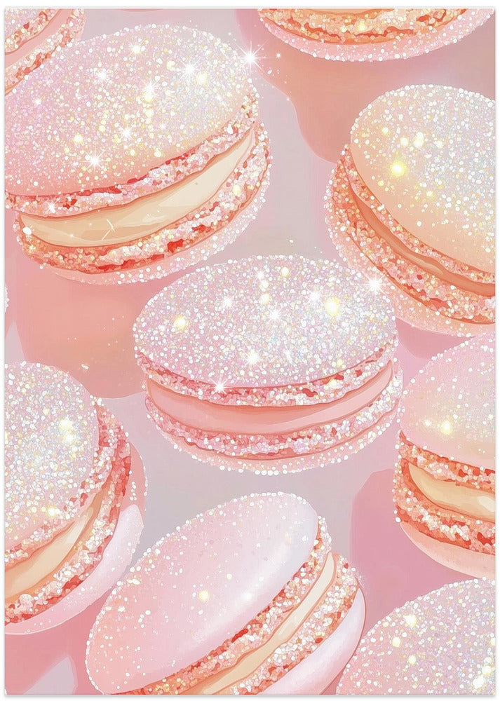 Glitter Macarons