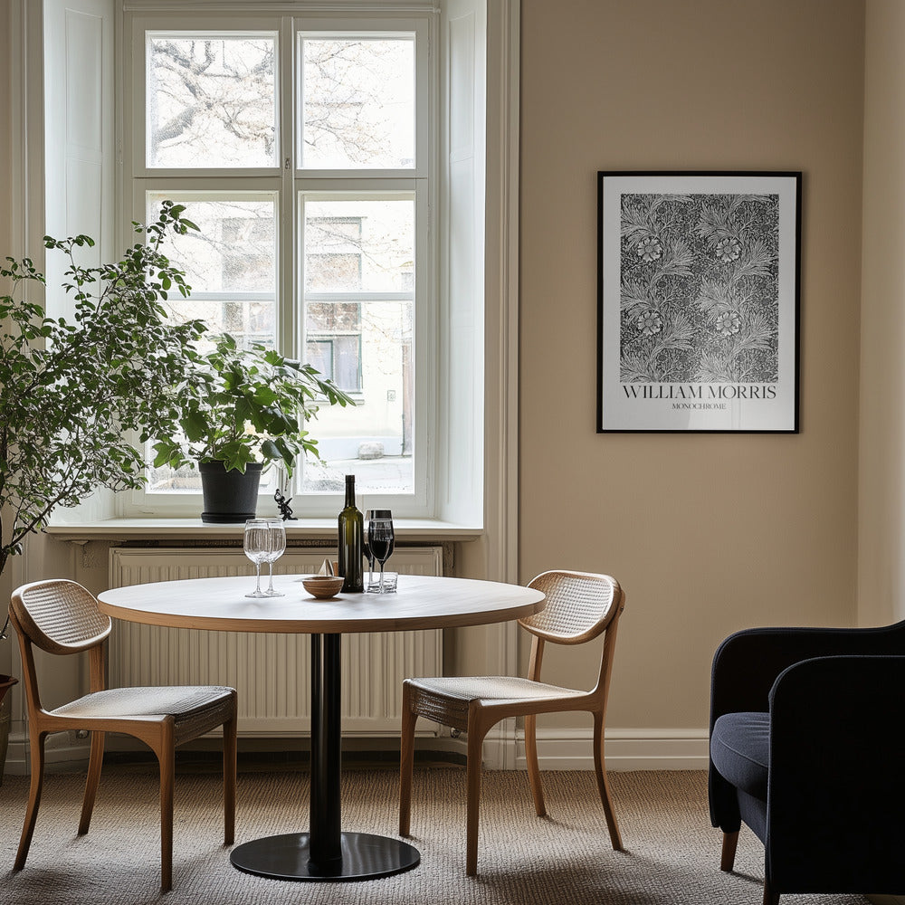 William Morris Monochrome
