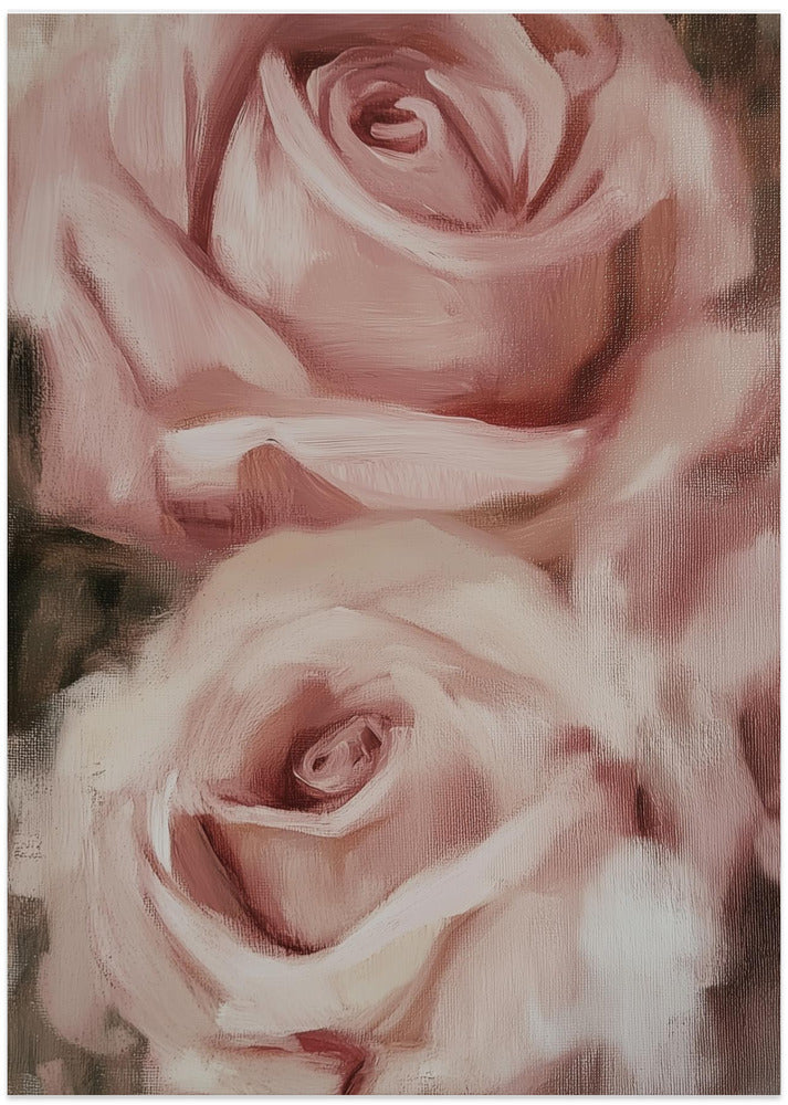 Roses Oil Painting
