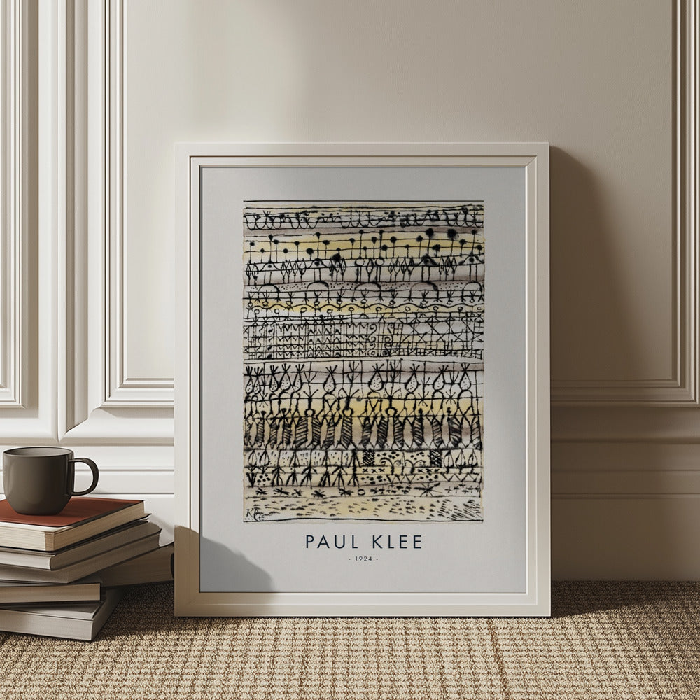 Paul Klee Abstract Stripes