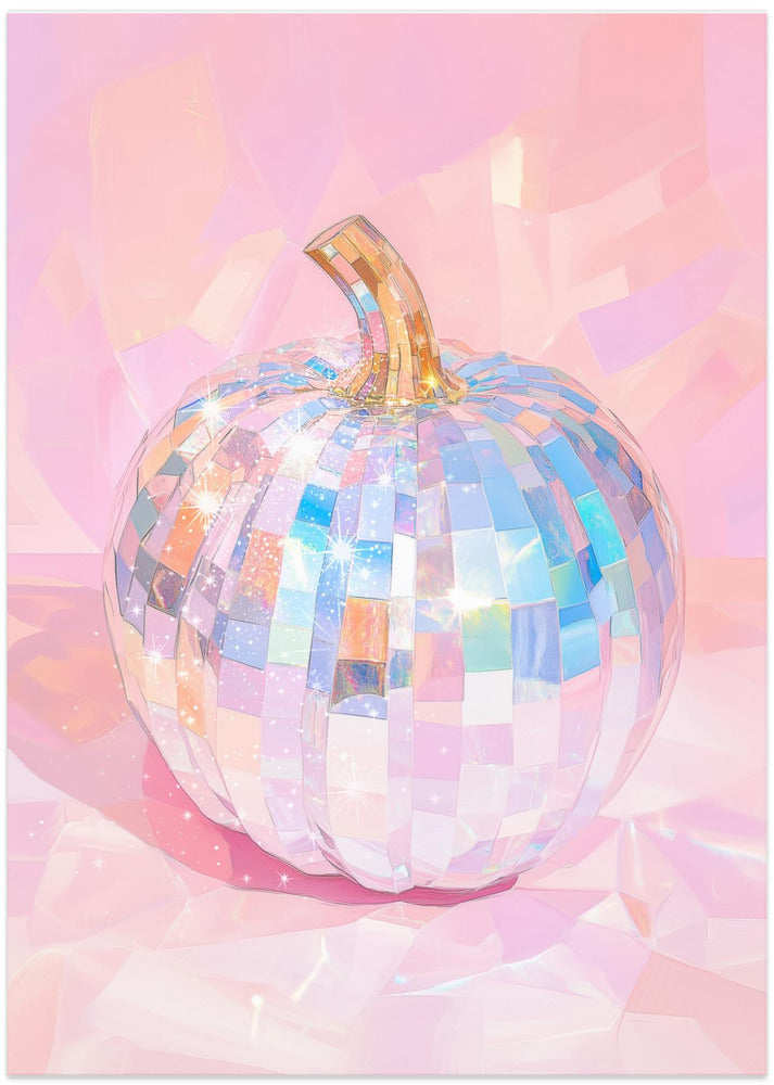 Disco Ball Pumpkin