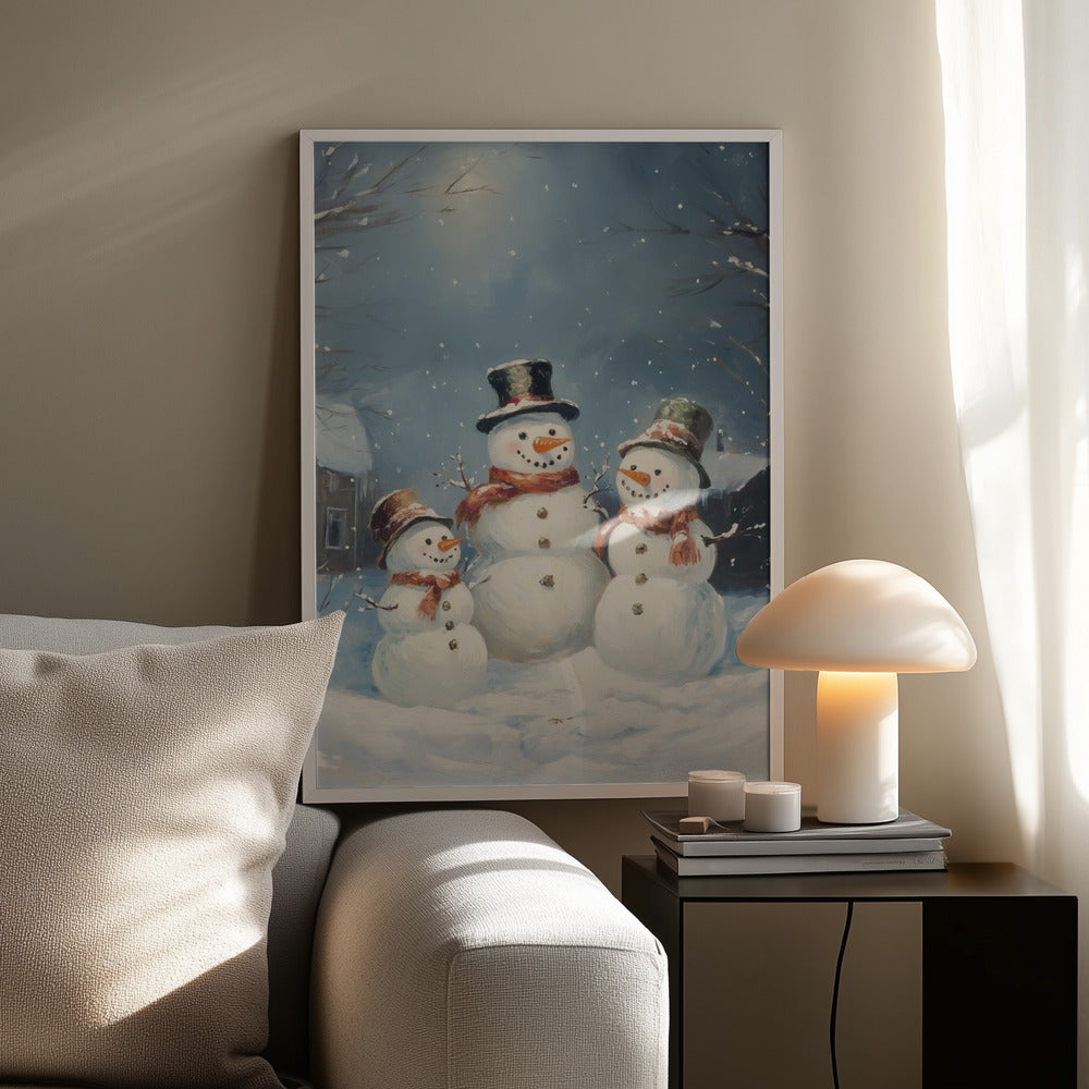 Snowman Family