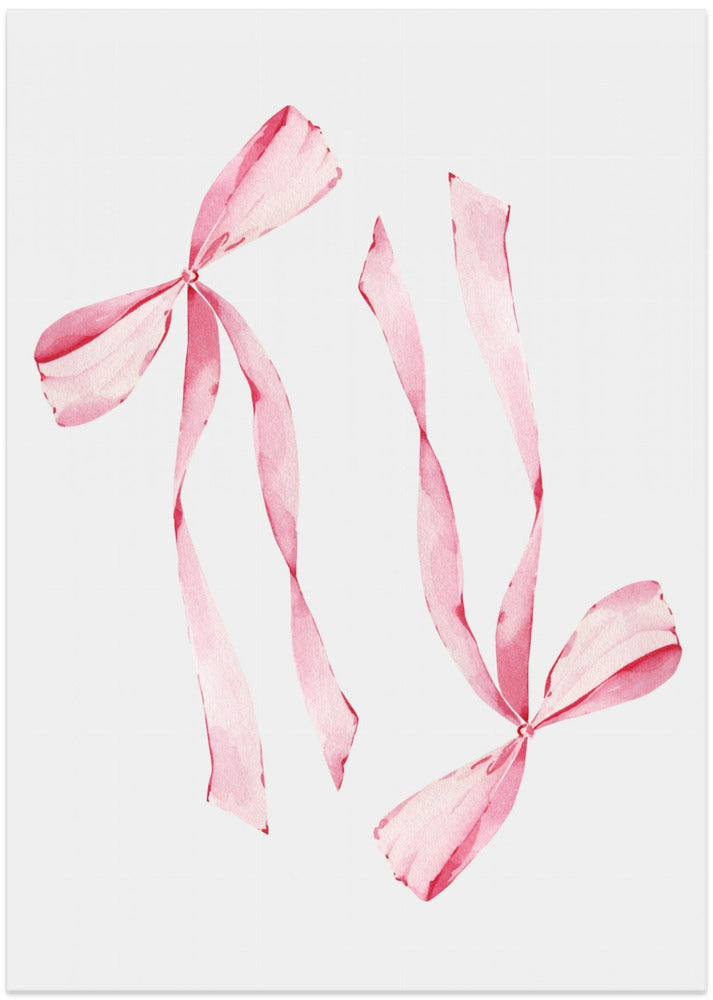 Two Pink Bows
