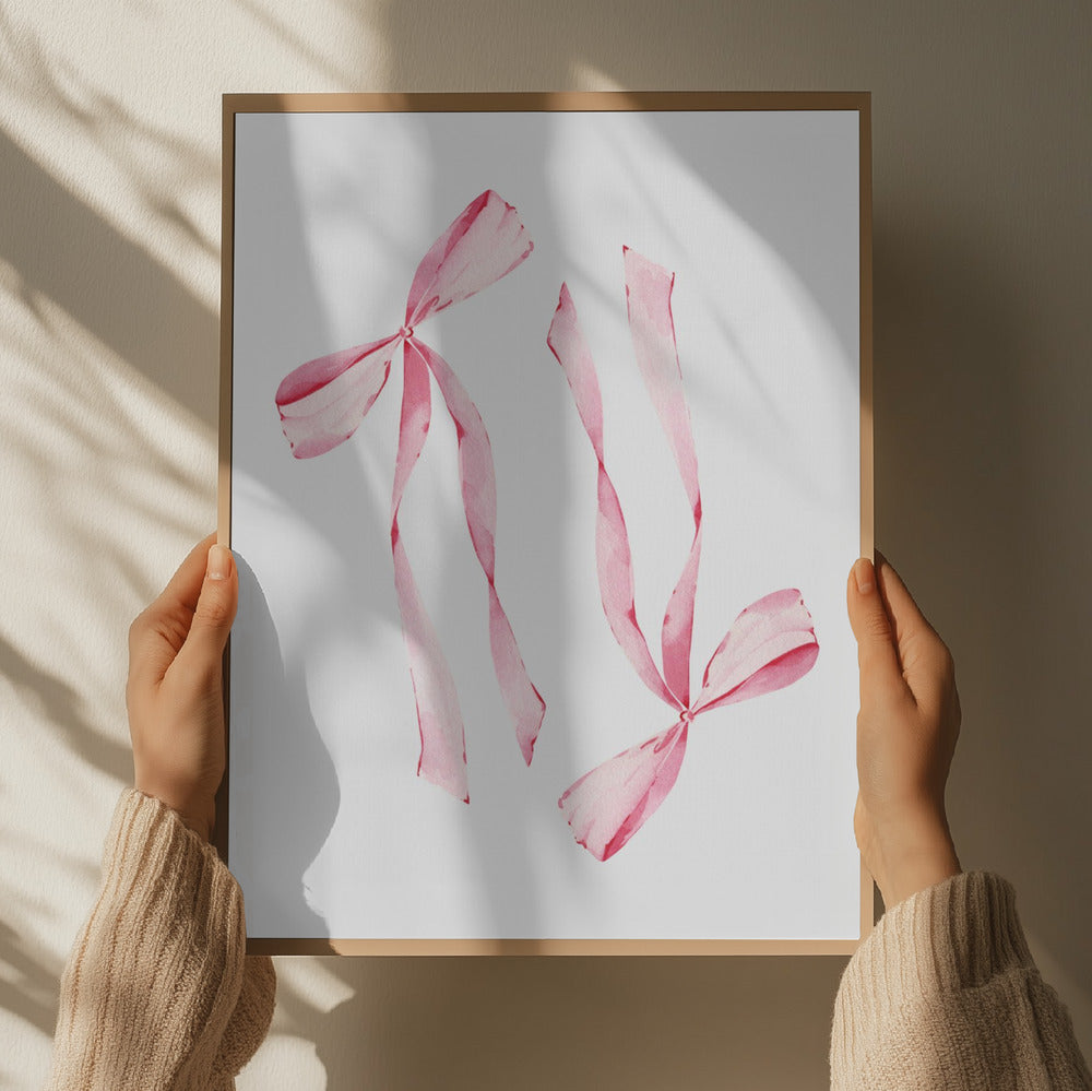 Two Pink Bows