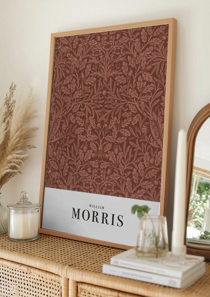 Acorns and oak leaves