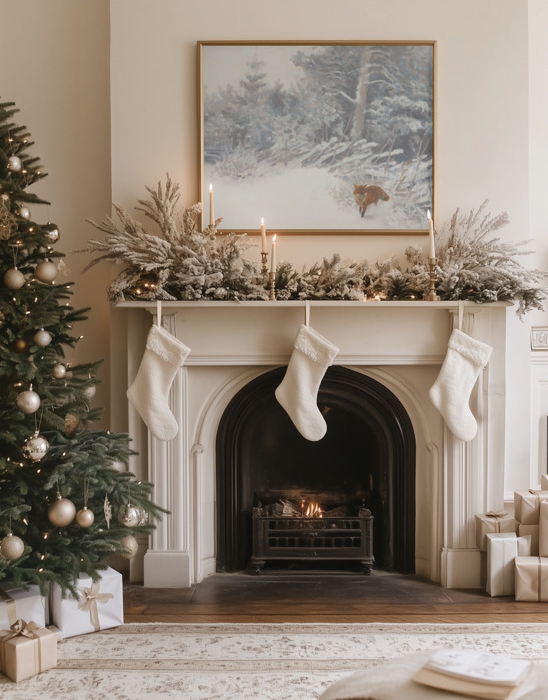 Bruno Liljefors - Winter Landscape With Fox 1928