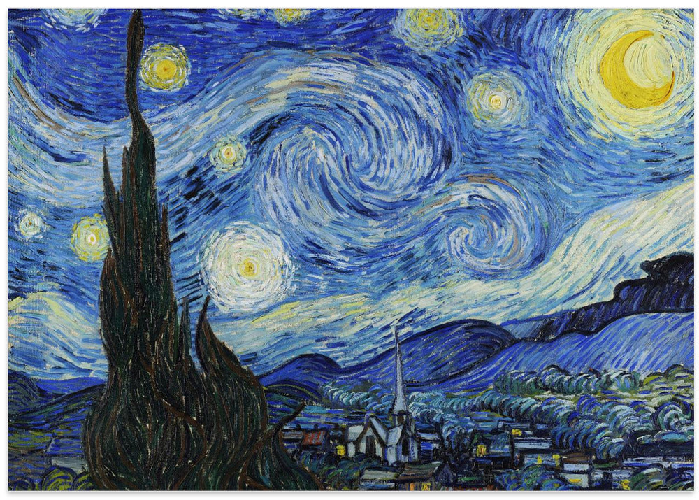 Van Gogh Swirling Nightscape